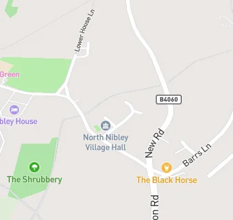 map for North Nibley Pre School