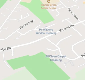 map for Blue Willow Day Nursery Holmer Green