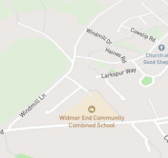 map for Dolce At Widmer End Combined School