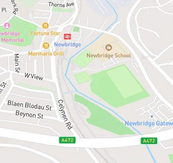 map for Newbridge Cricket Club