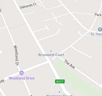 map for Brunswick Court Care Centre