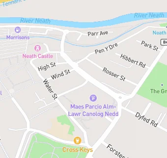 map for The Place (Neath Leisure Centre Cafe)