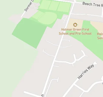 map for Holmer Green Sports Association