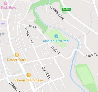 map for Blackwood Unique Fitness Centre