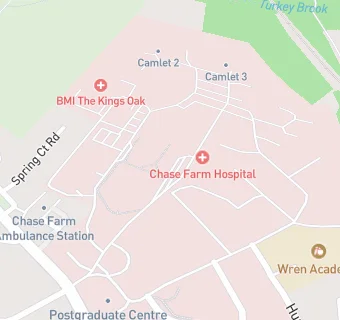 map for Medirest Patient Meal Unit