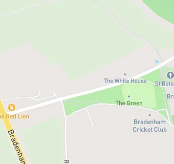 map for Bradenham Cricket Club