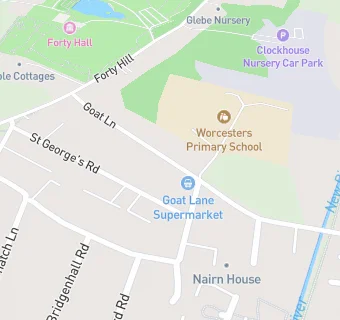 map for Goat Lane Supermarket