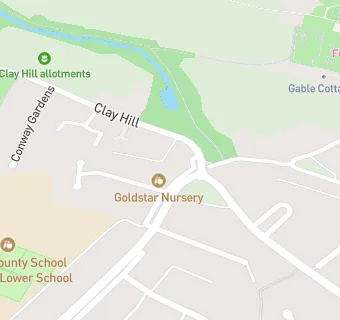 map for Goldstar Montessori