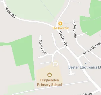 map for Dolce At Hughenden Primary School