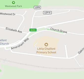 map for Little Chalfont Primary School