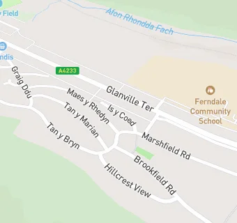 map for Maerdy Estate Shop