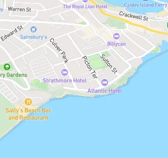 map for Atlantic Hotel