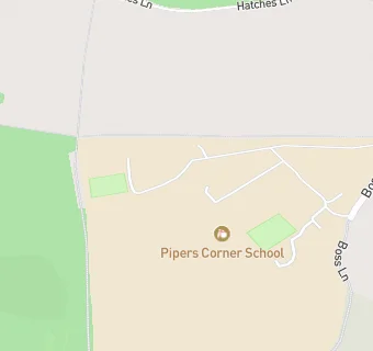 map for Pipers Corner School