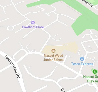 map for Nascot Wood Junior School