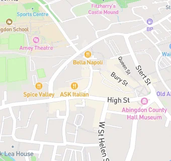 map for Bath Street Dental Practice