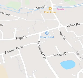 map for One Stop (churn Valley Stores)