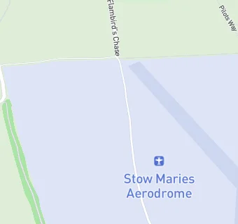 map for Stow Maries Aerodrome Mess