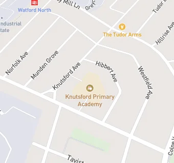 map for Knutsford School