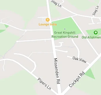 map for Great Kingshill Village Stores - Spar