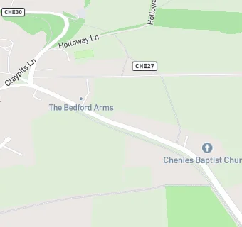 map for Bedford Arms