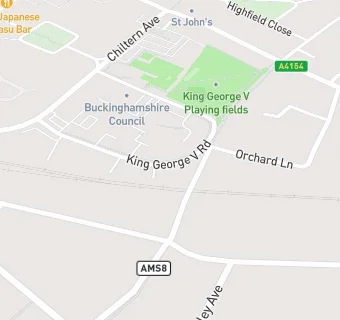 map for Aylesbury, Chiltern & South Bucks Sports & Social Club
