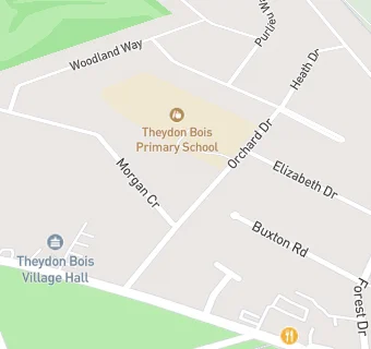 map for Theydon Bois County Primary School