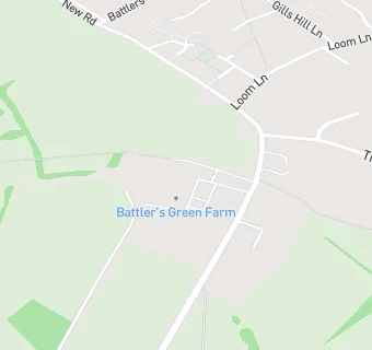 map for Battlers Green Farm Shop