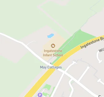 map for Ingatestone Infant School