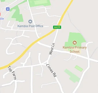 map for Caterlink At Kemble Primary School