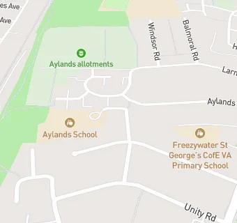 map for Fern House School