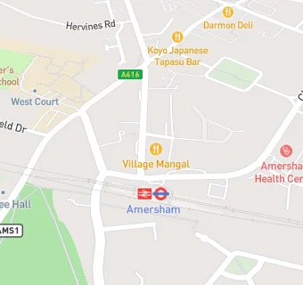 map for Eleven Amersham