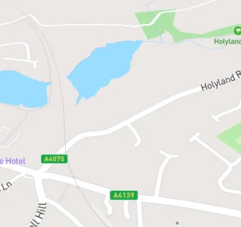 map for Hollyland Lodge Care Home