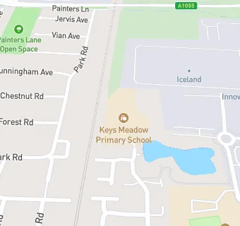 map for Keys Meadow School