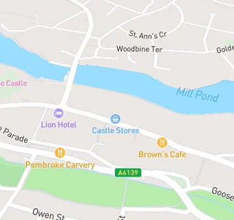 map for Castle Stores