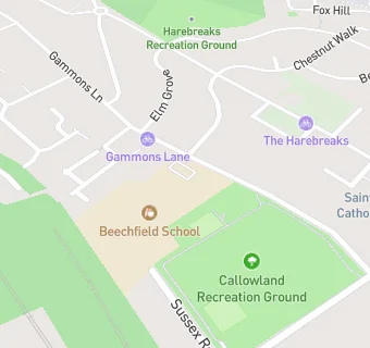 map for Chartwells @ Beechfield Primary School