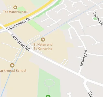 map for St Helen and St Katharine