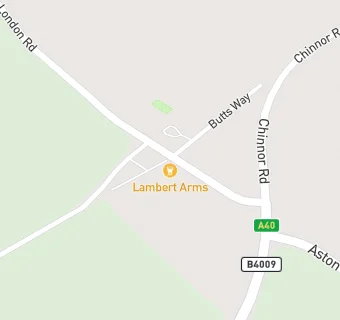 map for Mercure Thame Lambert Hotel