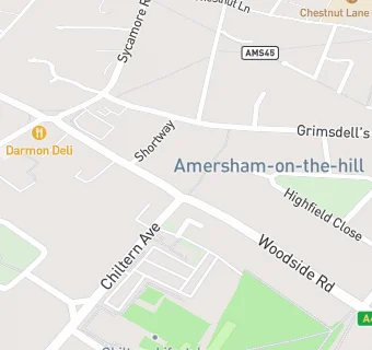 map for Shell Amersham