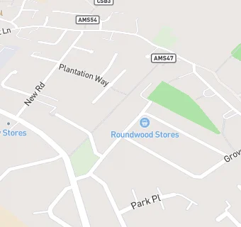 map for Roundwood Stores