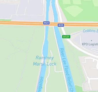 map for Rammey Marsh Cruising Club