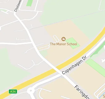 map for The Manor Preparatory School