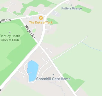 map for Greenhills Residential Home