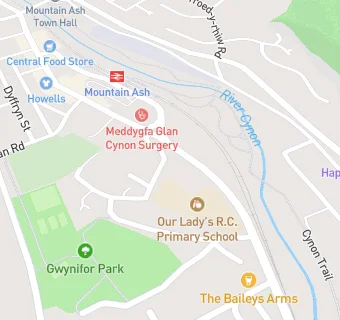 map for Our Ladys RC Primary School