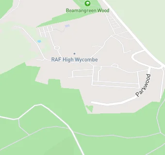 map for RAF High Wycombe