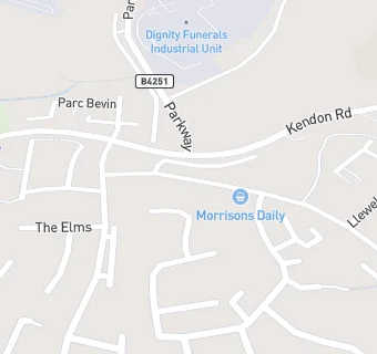 map for Morrisons Daily