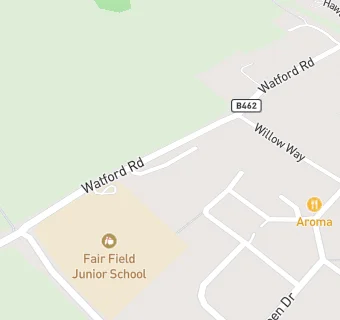 map for Fairfield Junior School