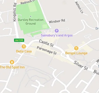 map for Dursley & Cam Kebab & Pizza House