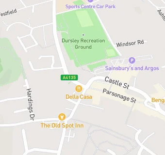 map for Dursley Local Store