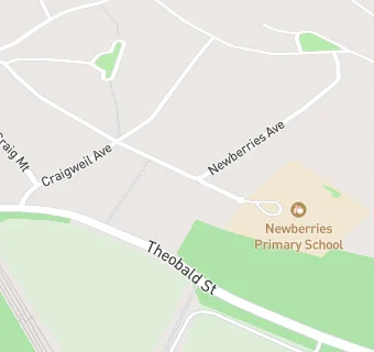 map for Newberries School