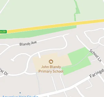 map for Vicky's After School Club